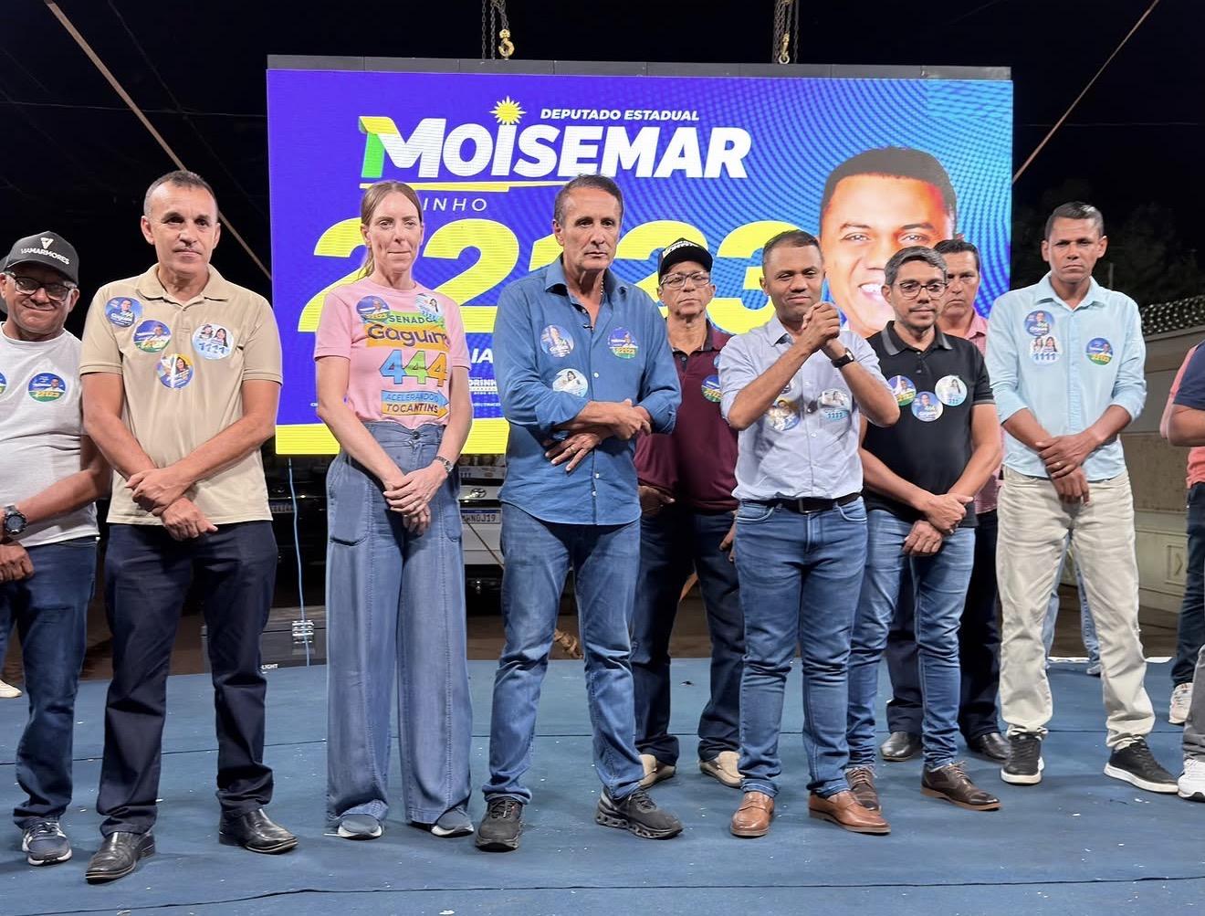 Moisemar Marinho reúne lideranças em Porto Nacional ao lado de Carlos Gaguim e Janad Valcari